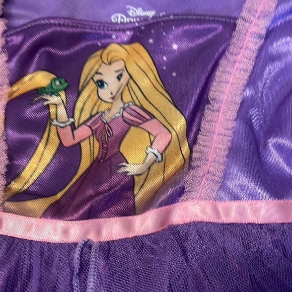 Toddler Girl’s 3T Rapunzel, Disney, princess purple nightgown - Picture 3 of 3